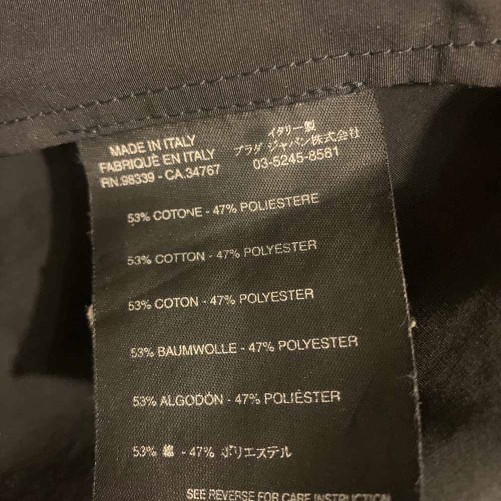 Prada Tailored A-line Trench Black - Picture 14 of 14